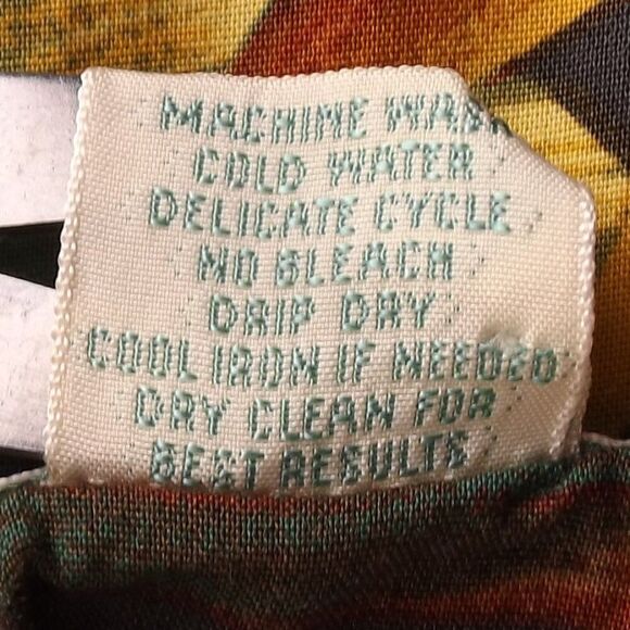 REYN SPOONER Midi Dress, XS, Black Fade/Bird of paradise Floral, Short sleeves - Picture 12 of 12